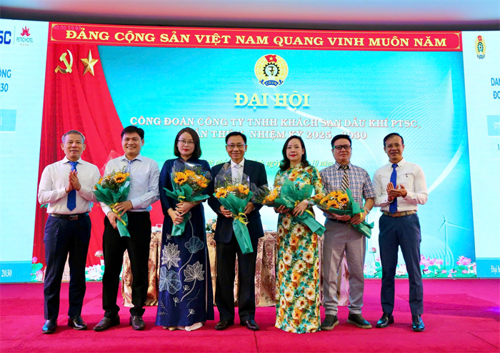 ĐẠI HỘI CÔNG ĐOÀN CÔNG TY TNHH KHÁCH SẠN DẦU KHÍ PTSC LẦN THỨ V, NHIỆM KỲ 2025 - 2030